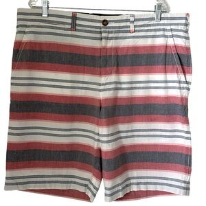 Tommy Hilfiger Men's Classic Fit Flat Front Shorts Cotton Size 38